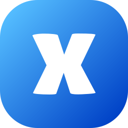 Letter x icon