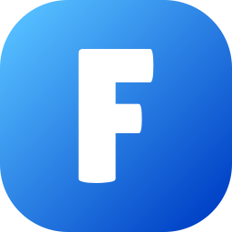 Letter f icon