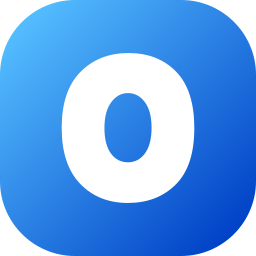 Letter o icon