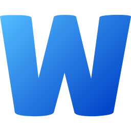 Letter w icon