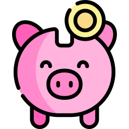 Piggy bank icon