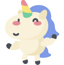 unicorno icona