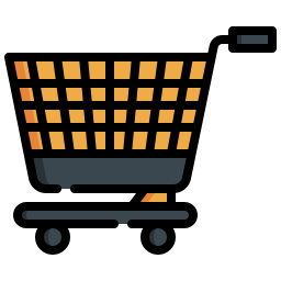 Trolley cart icon