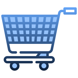 Trolley cart icon