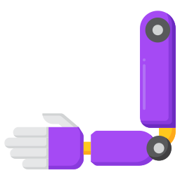 Bionic arm icon