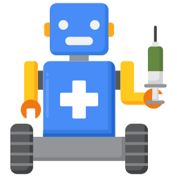 medizinischer roboter icon