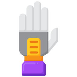 Robotic hand icon