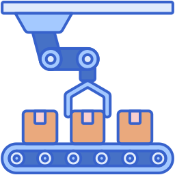 bras robotique Icône