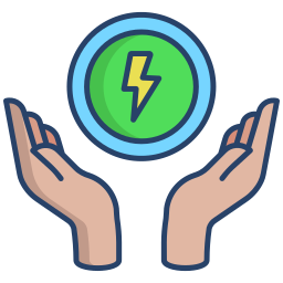 Save energy icon