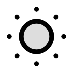 Sun icon