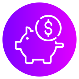 Piggy bank icon