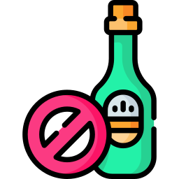 No alcohol icon