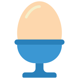 Boiled egg icon