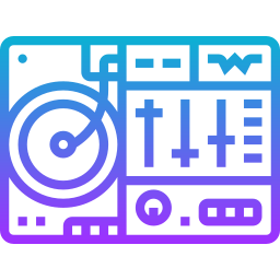 Music mixer icon