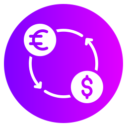 Money exchange icon