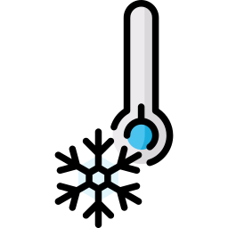 niedrige temperatur icon