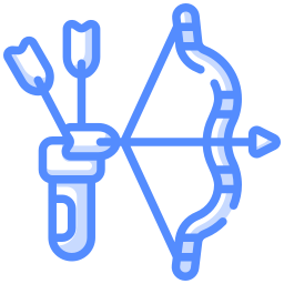 tir à l'arc Icône