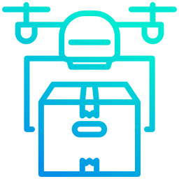 Доставка дронами иконка