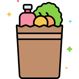 Grocery bag icon