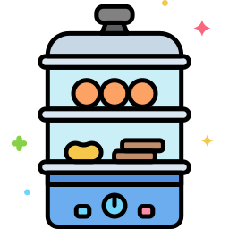 Food steamer icon