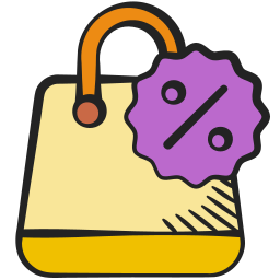 Shopping bag icon