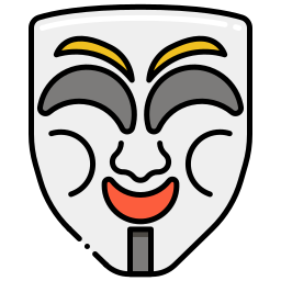 masque de guy fawkes Icône