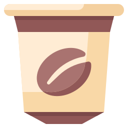 Coffee capsule icon