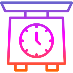 Food scale icon