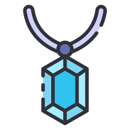 Diamond necklace icon