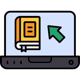 Online library icon