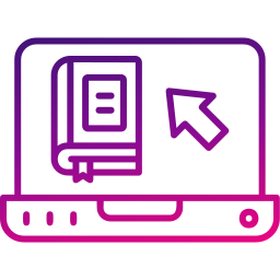 Online library icon