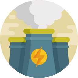 Nuclear plant icon