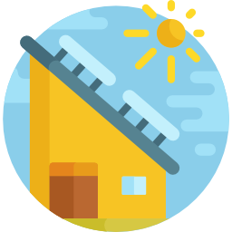 Solar panel icon