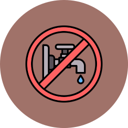 Waste water icon