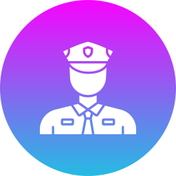 Security guard icon