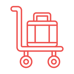 Airport cart icon