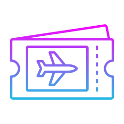 flugzeugticket icon