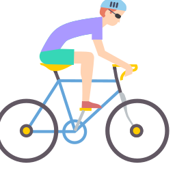 cycliste Icône