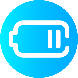 niedriger batteriestatus icon