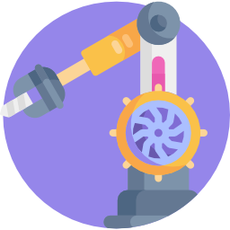 mechanischer arm icon