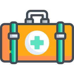 First aid kit icon