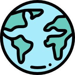 planet erde icon