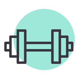 fitnessstudio icon