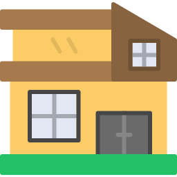 Modern house icon