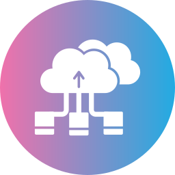 Cloud storage icon