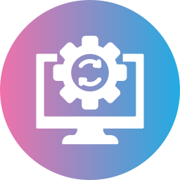 Data processing icon