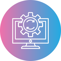 Data processing icon