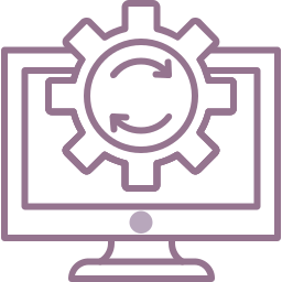 Data processing icon