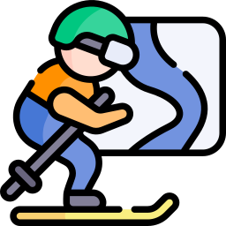 Skiing icon