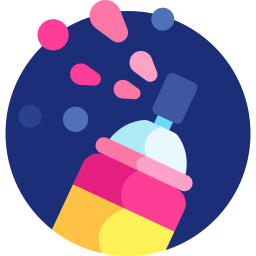 farb spray icon